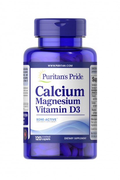 Calcium Magnesium with Vitamin D 120 Caplets