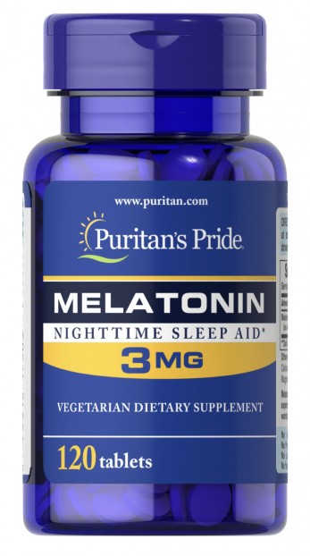 اشتري عبوه و احصل علي الثانيه مجانا Melatonin 3 mg 120 Capsules